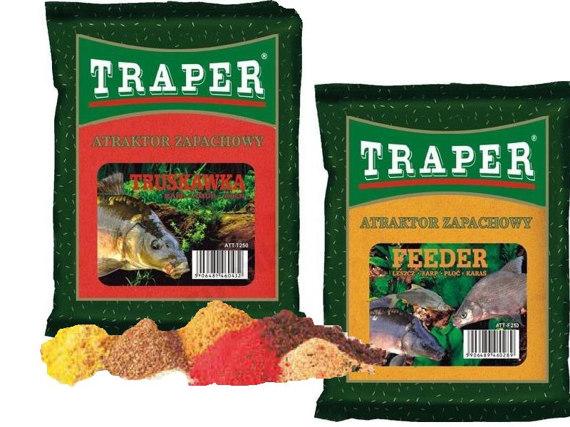 Atraktor TRAPER 250g Czerwone Robaki