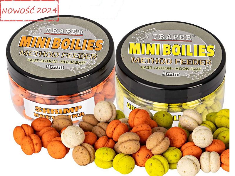 Kulki Proteinowe TRAPER Method Boilies 9mm 50g Czosnek