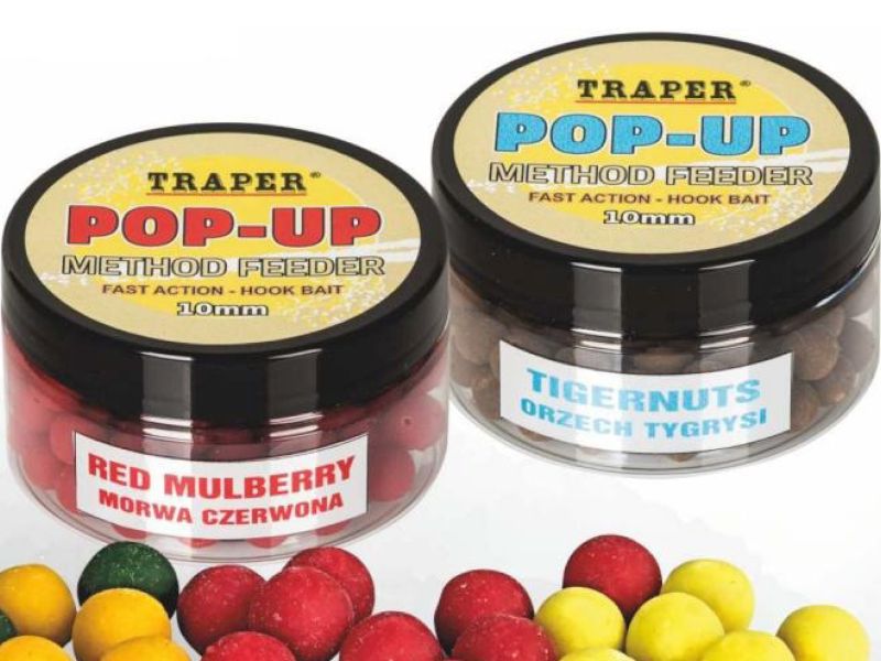 Kulki Proteinowe TRAPER Method Feeder Pop Up 10mm 30g Mielonka