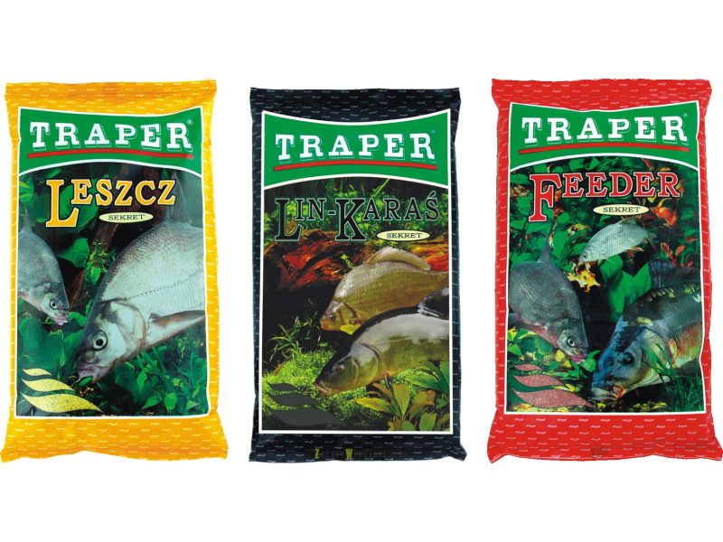 Zanęta TRAPER 1 Kg SEKRET Leszcz Karmel