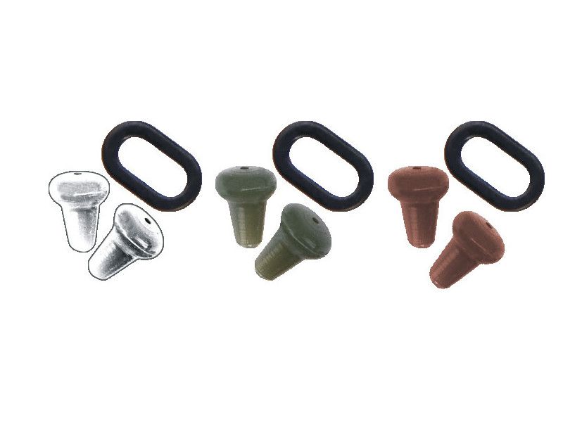 Stoper TRAPER Z ringiem zielone x10