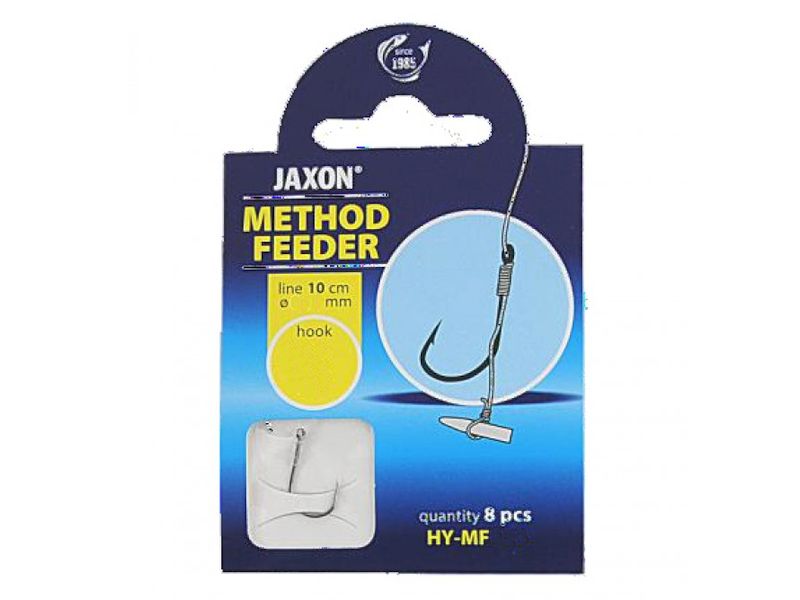 Haczyk z przyponem JAXON Method Feeder Plecionka MFY Nr 12 x8