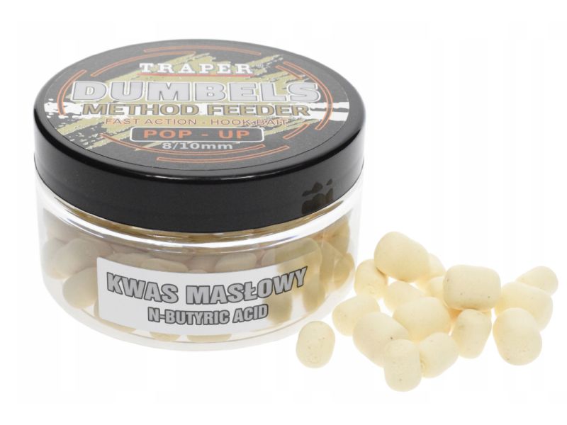 Kulki Proteinowe TRAPER Method Feeder Pop Up 10mm 30g Kwas Mas�owy