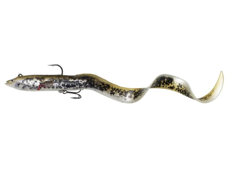 Przyn�ta Sztuczna SAVAGE GEAR 4D Real Eel 20cm/38g Olive Pearl