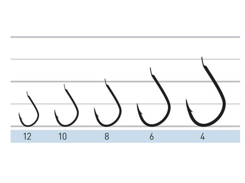 Haczyk z przyponem JAXON SUMATO Iseama Czarne Nr 10 x10