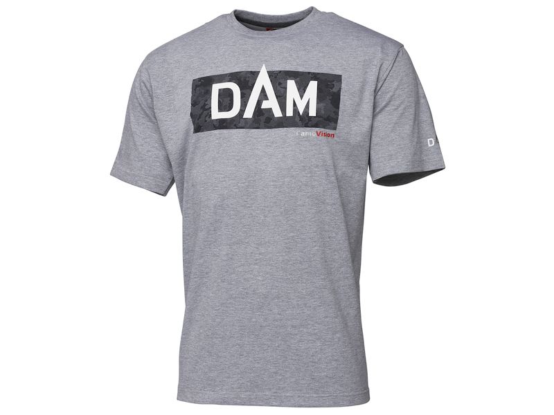Ubranie DAM T-Shirt Logo Grey Rozm M