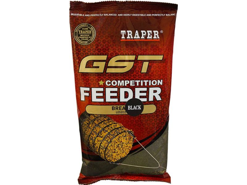 Zan�ta TRAPER 1 Kg GST Feeder Leszcz Black