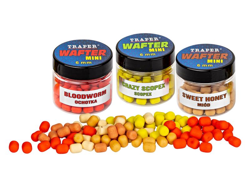 Wafter Mini TRAPER Method Feeder 15g 6mm Fermentowana Kukurydza