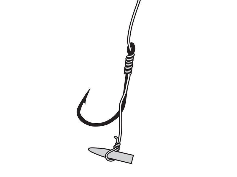 Haczyk z przyponem JAXON Method Feeder Plecionka MFX Nr 08 x8