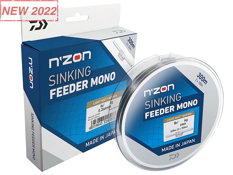 �y�ka DAIWA N'ZON Feeder Sinking Mono 300m 0.28mm