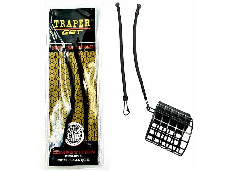 Akcesoria TRAPER Braidet Coated Feeder Link  8cm x2