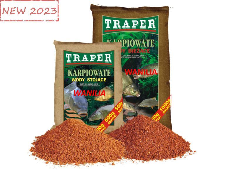 Zan�ta TRAPER 2.5 Kg KARPIOWATE Wody Stoj�ce Wanilia