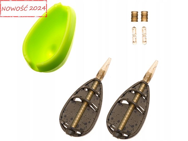 Koszyk zan�towy JAXON Method Feeder E4 2x 30g+2x ��cznik+Forma