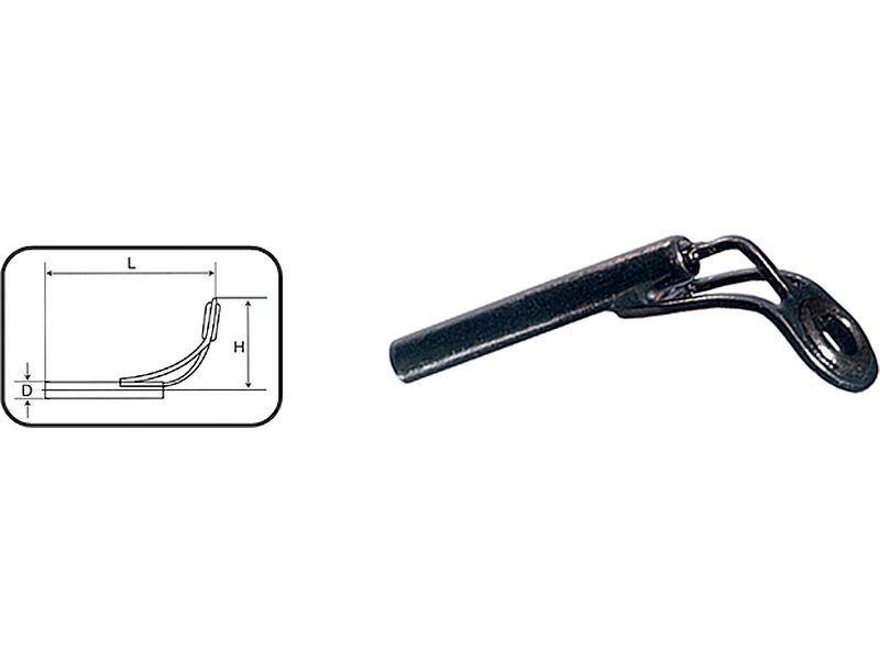 Przelotka JAXON Szczytowa Match Alu-Oxyd 6/2.60mm