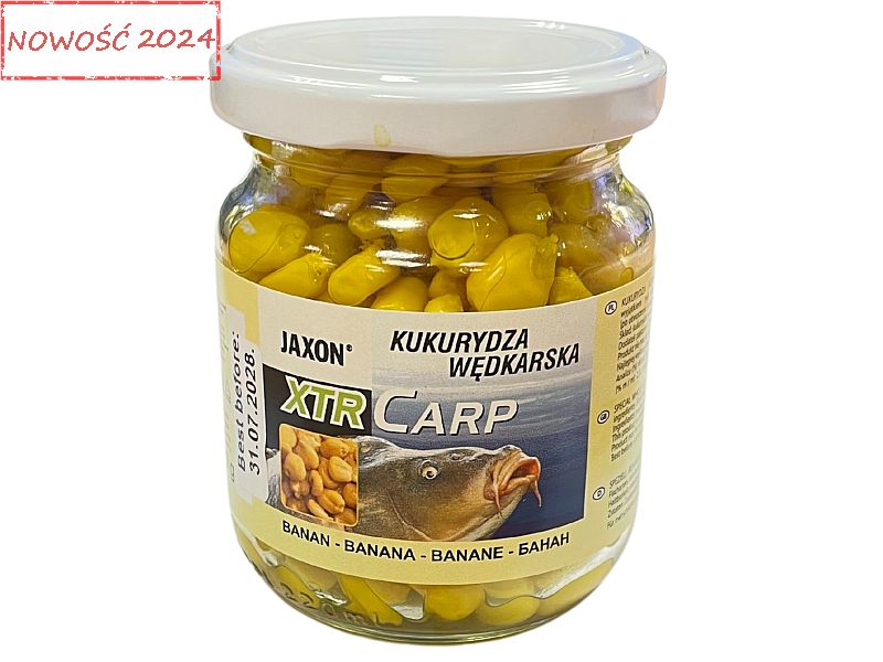 Kukurydza JAXON XTR Carp 125g Banan