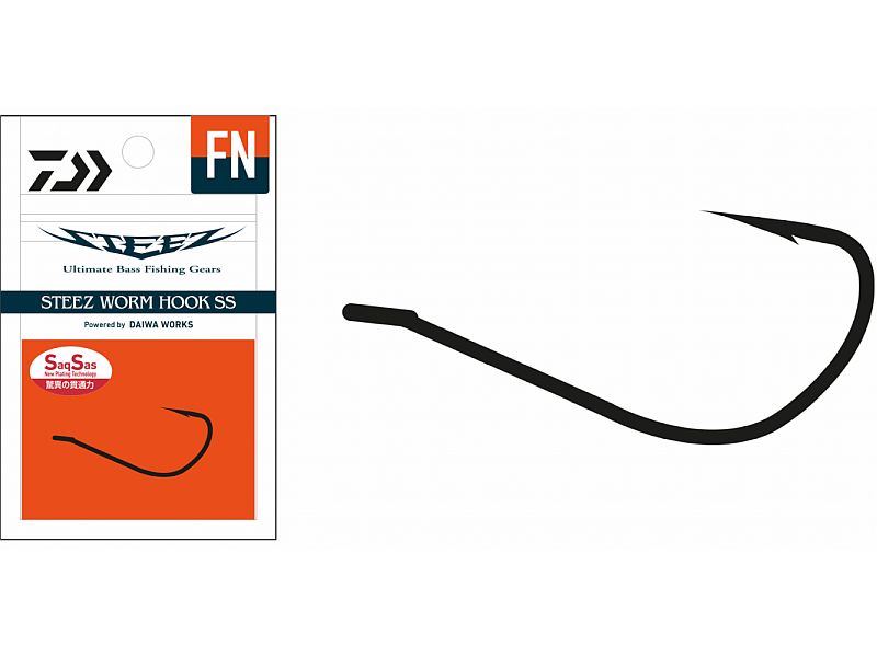 Haczyk DAIWA Steez Worm Hook SS FN Nr 1x10