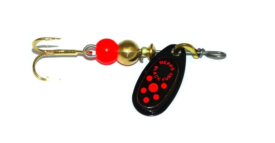 B�ystka MEPPS BLACK FURY czarna+czerwony  Nr 3