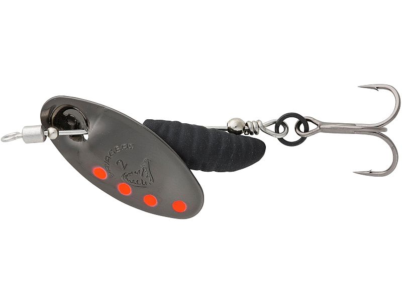 B�ystka SAVAGE GEAR Grub 2.2g Nr 0 Black Red Black