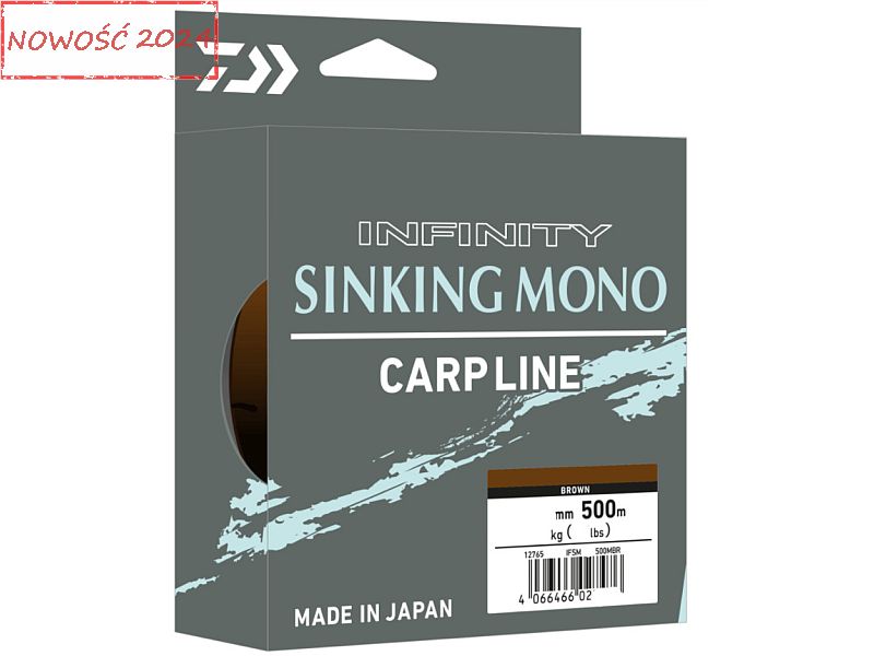 �y�ka DAIWA Infinity Sinking Mono Brown 500m 0.30mm