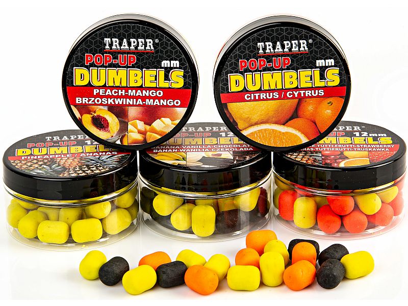 Dumbels TRAPER Pop-Up 16mm Wanilia