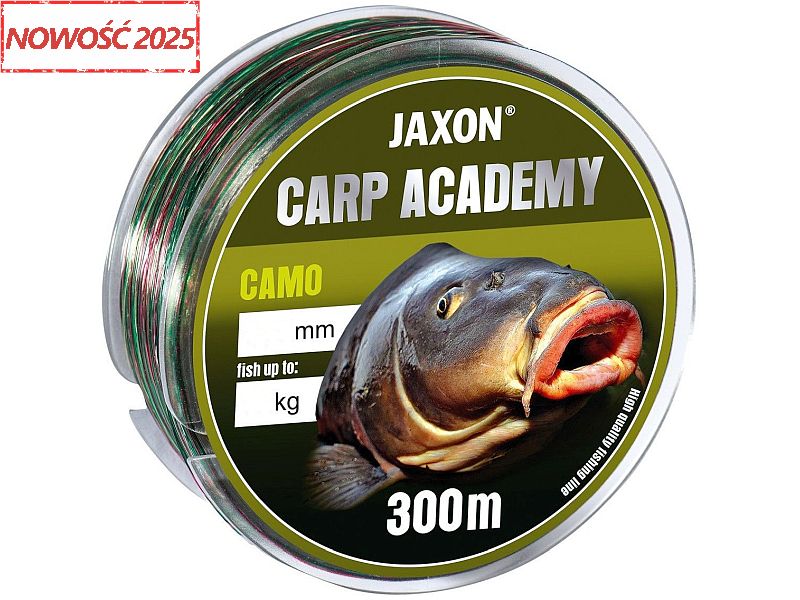 Żyłka JAXON ACADEMY Camo Carp 300m 0.25mm