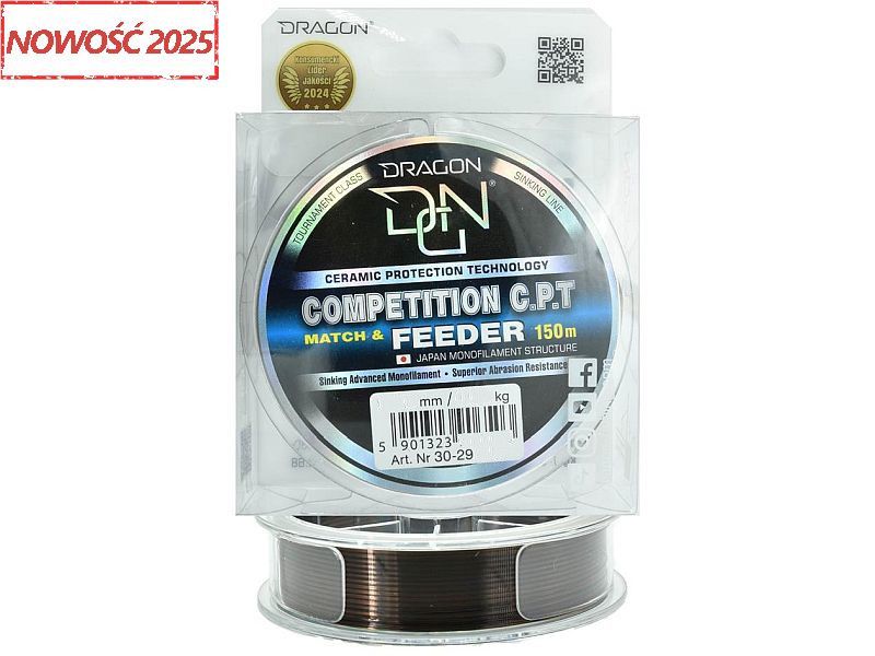 �y�ka DRAGON Competition C.P.T. Match & Feeder Burgundy Black 150m 0.20mm