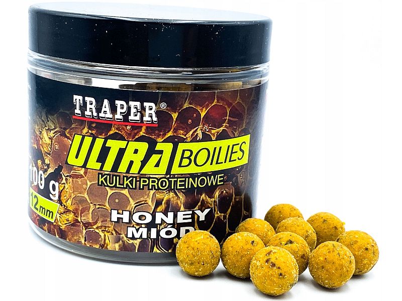 Kulki Proteinowe TRAPER Ultra Hook 100g 12mm Mi�d