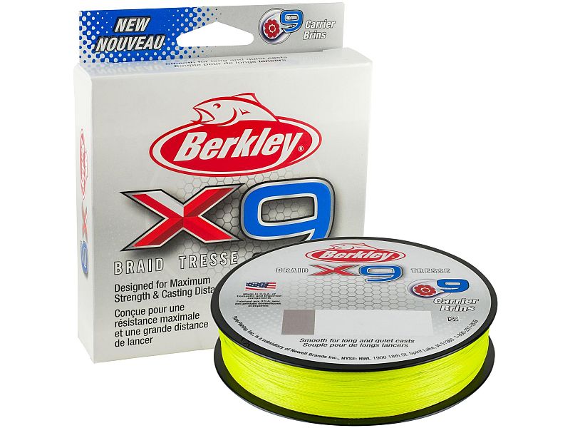Plecionka BERKLEY X9 Flame Green 150m 0.10mm
