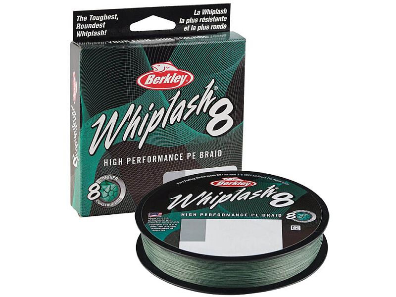 Plecionka BERKLEY Whiplash 8 Moss Green 150m 0.14mm