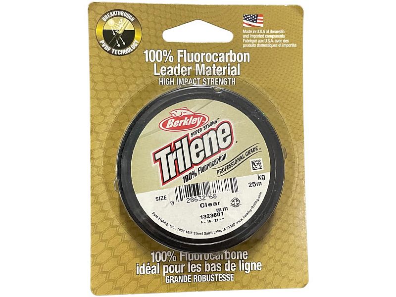 �y�ka BERKLEY Trilene 100% Fluorocarbon 25m 0.15mm
