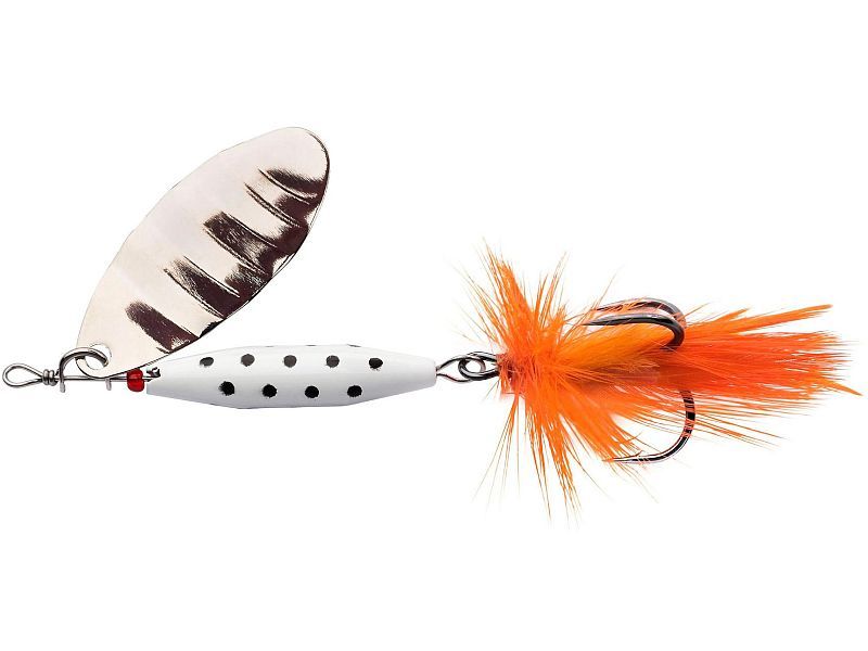 B³ystka ABU GARCIA Reflex White 7g FL Silver