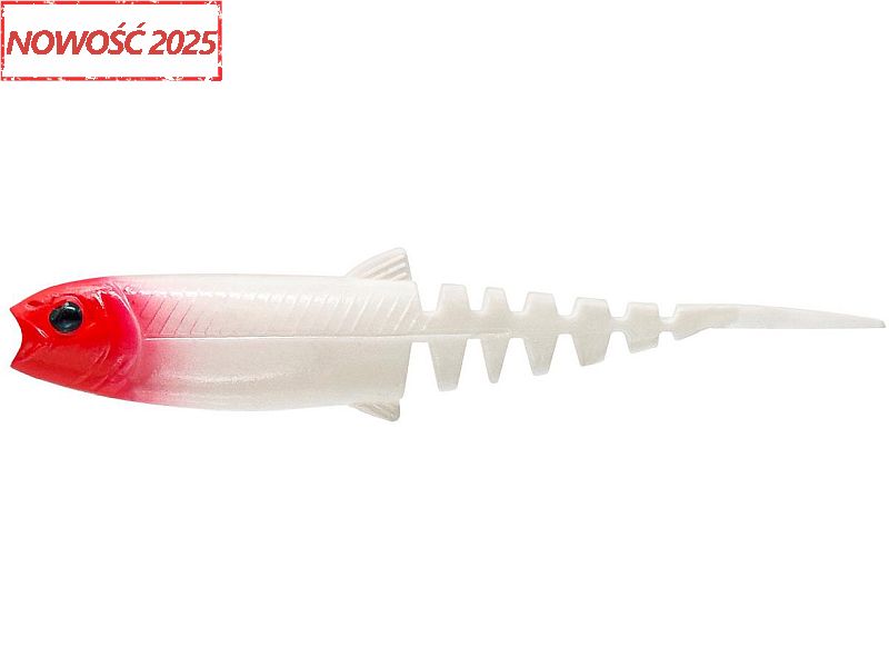 Przyn�ta Sztuczna SAVAGE GEAR Cannibal Minnow V-Tail  8cm/3.4g Red Head