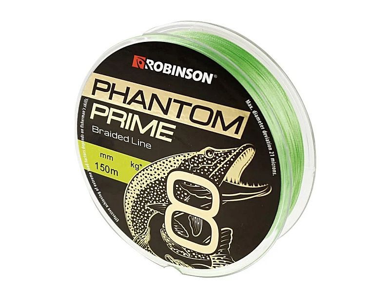 Plecionka ROBINSON Phantom Prime Jasnozielona 150m 0.06mm