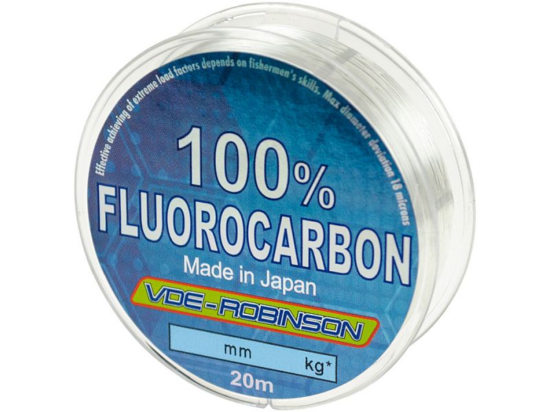 �y�ka VDE-ROBINSON Fluorocarbon 20m 0.175mm