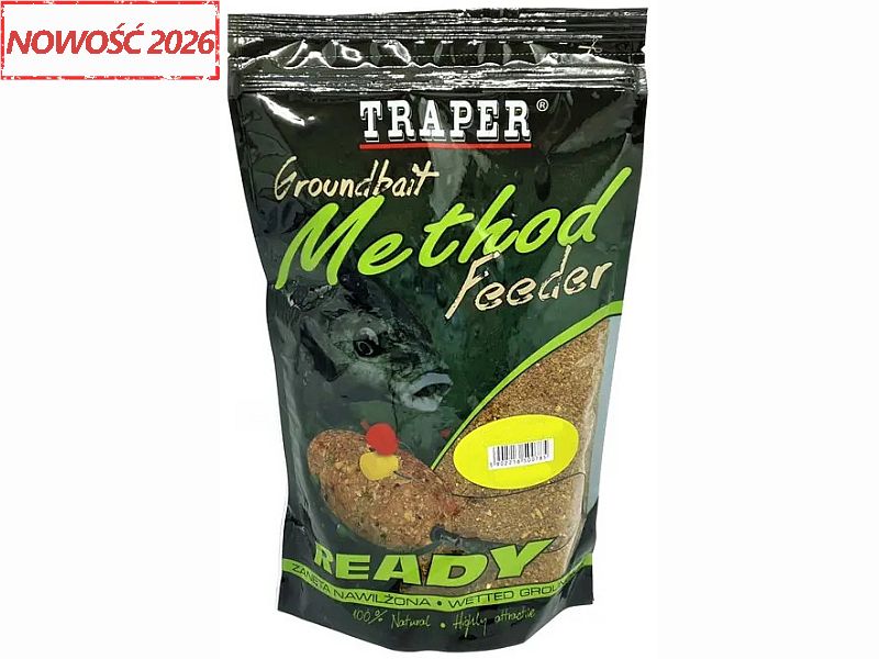 Zanêta TRAPER 0.75 Kg Method Feeder READY S³odka Kukurydza