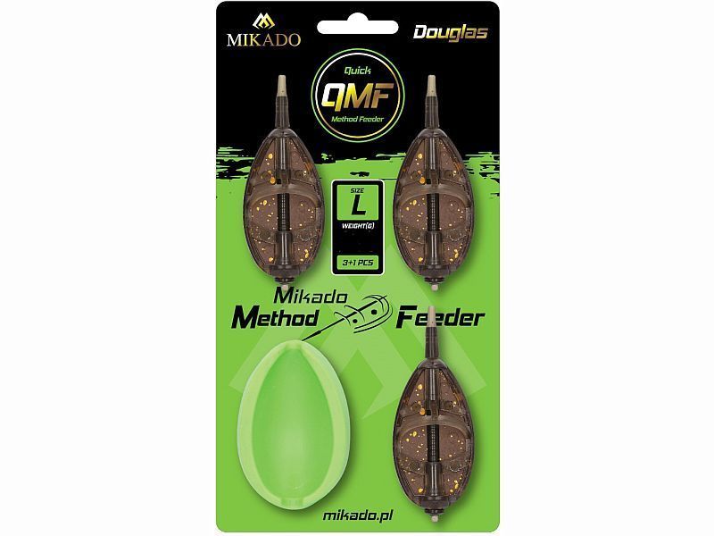 Koszyk zanętowy MIKADO Method Feeder Douglas QMF LB50g x3+forma