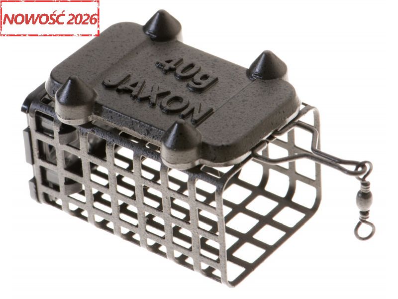 Koszyk zan�towy JAXON metalowy prostok�tny Eko Infinite Vitula RTGL Rzeczny z dnem 25x30x44  50g