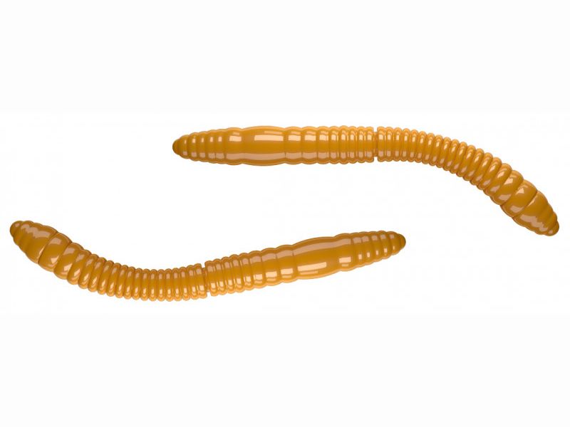 Przynęta Sztuczna LIBRA LURES Fatty D'Worm Tournament 55mm 008 Dark Yellow x12