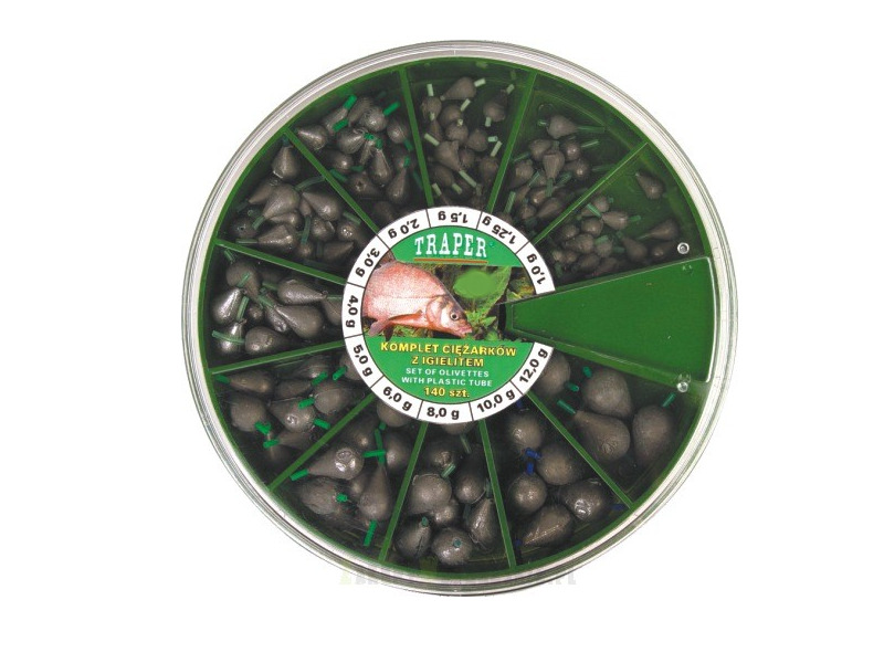 Ci�arek TRAPER �ezka z igielitem komplet 3