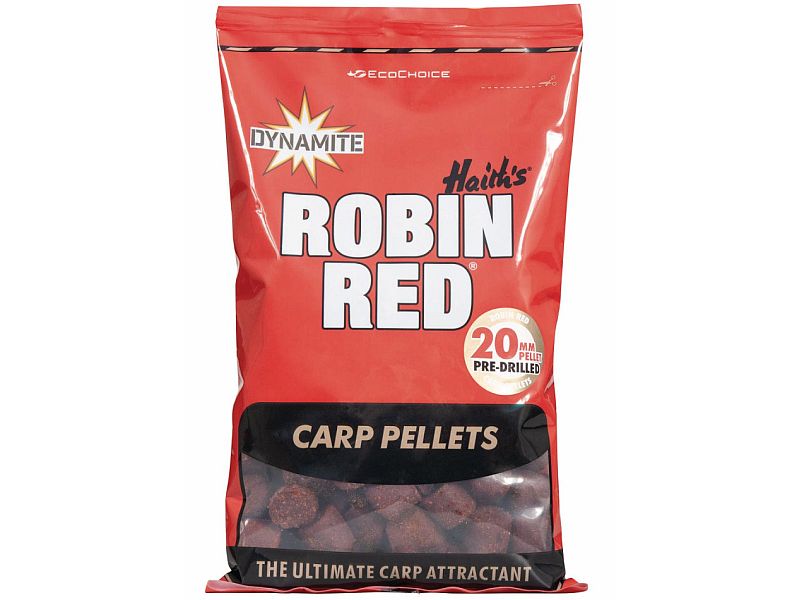 Pellet DYNAMITE BAITS Robin Red 0.9 kg 20mm - otw�r
