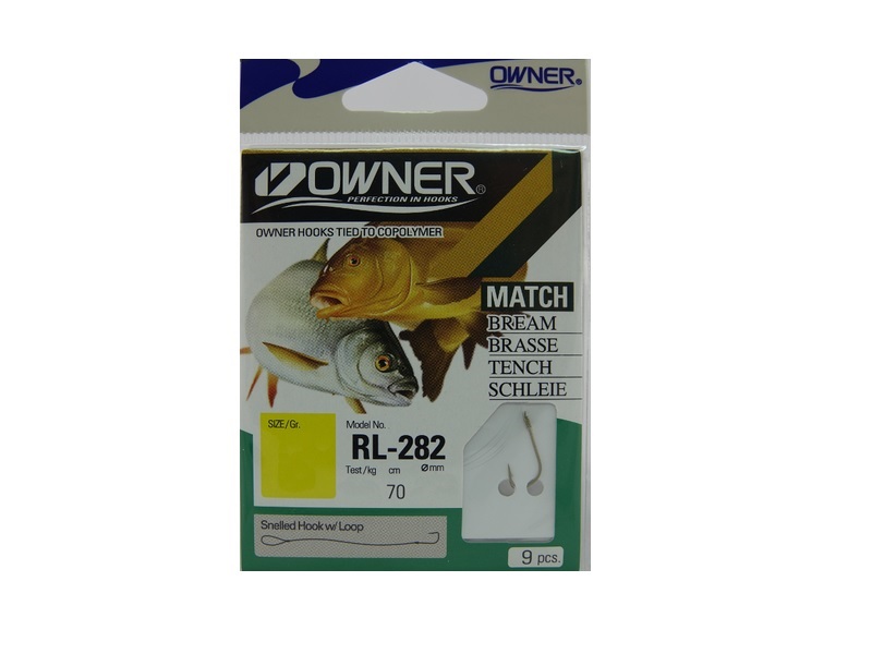 Haczyk z przyponem OWNER RL282 Nr 14 - 0.12 mm x10