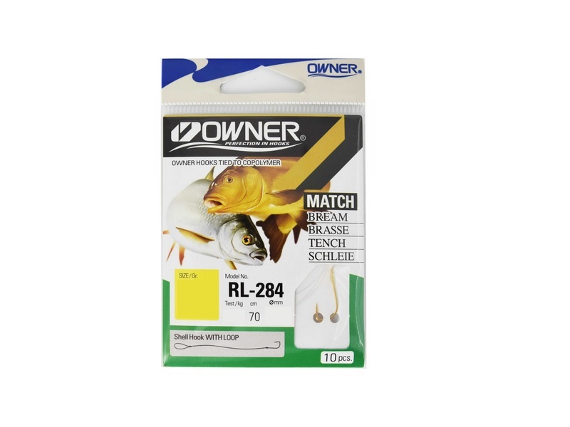 Haczyk z przyponem OWNER RL284 Nr 14 - 0.12 mm x10