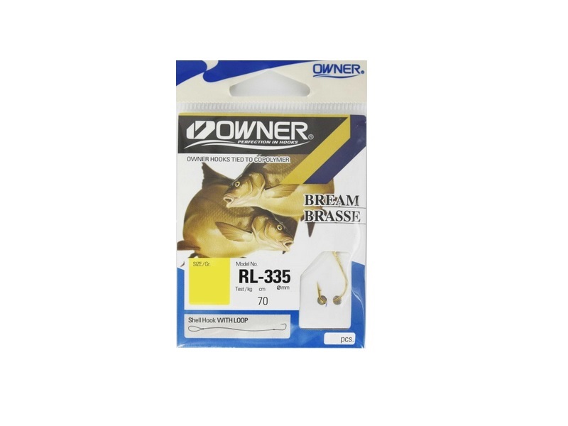 Haczyk z przyponem OWNER RL335 Nr 08 - 0.16 mm x10