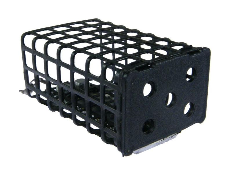 Koszyk zan�towy JAXON metalowy prostok�tny z dnem 25x30x44 60g